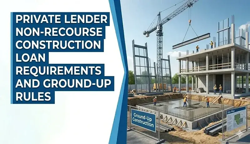 Private Lender Non-Recourse Construction Loan Requirements and Ground Up Rules 